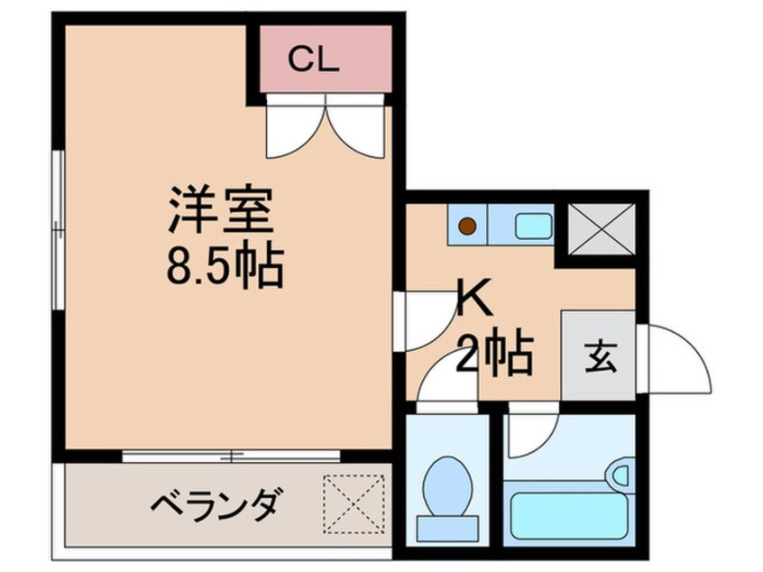 間取図 ツインマンションＯＨＳＡＫＩ