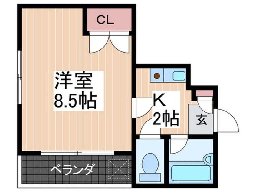 間取図 ツインマンションＯＨＳＡＫＩ