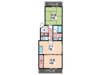 間取図 メゾン山嘉