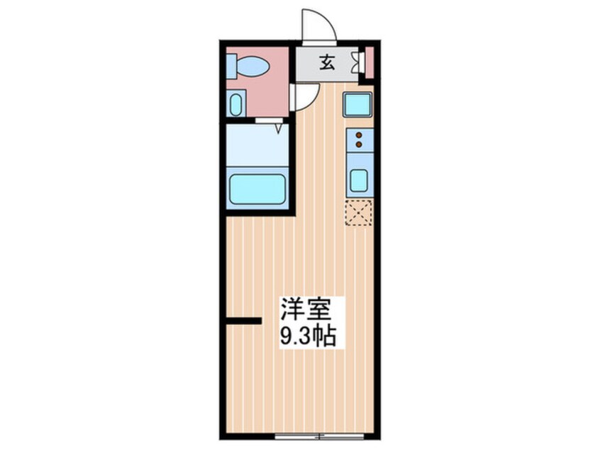 間取図 ルシェルメゾン牛田早稲田