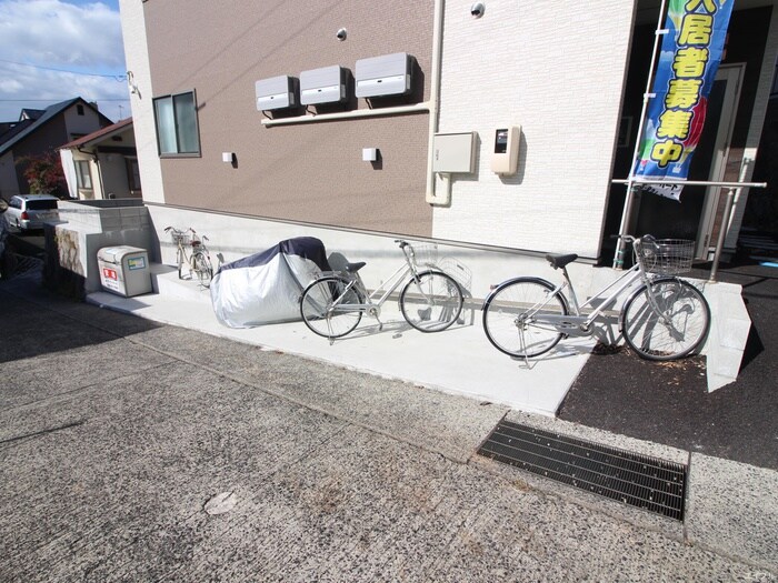 駐輪場 ルシェルメゾン牛田早稲田