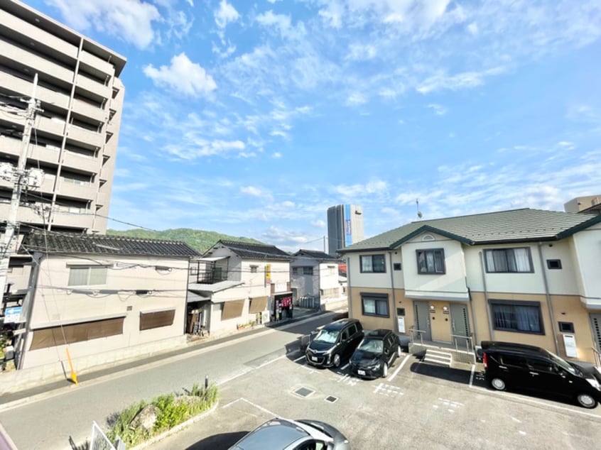 室内からの展望 フォーリスト中筋