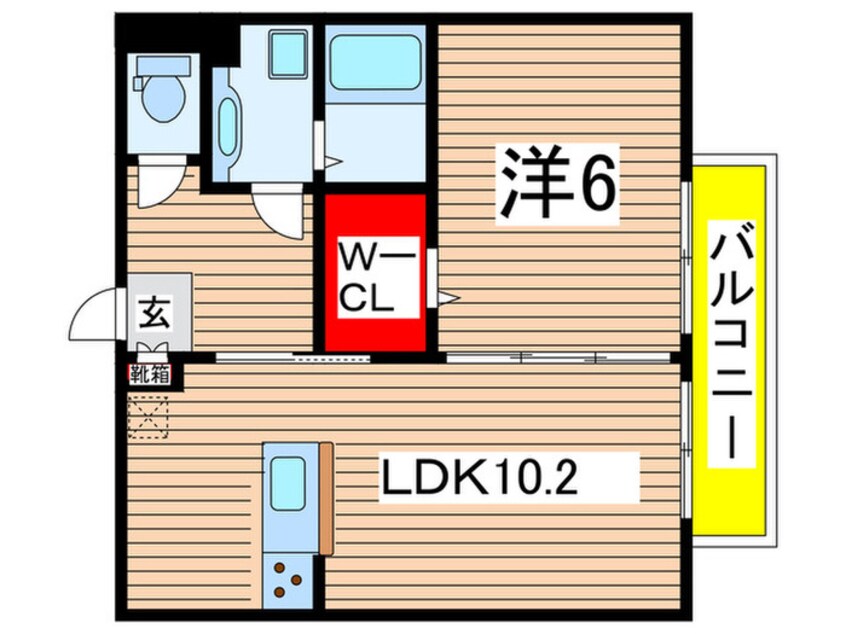 間取図 ペニーレイン