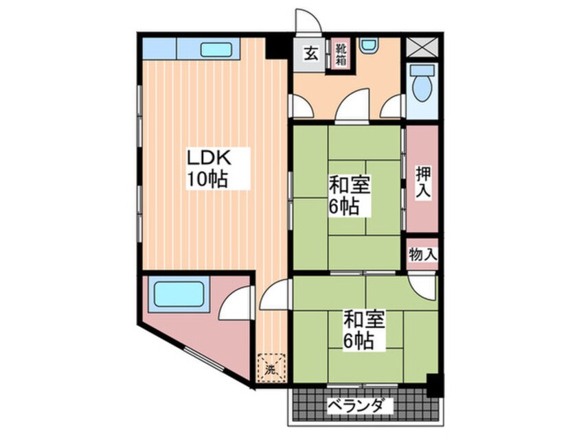 間取図 松屋ビル