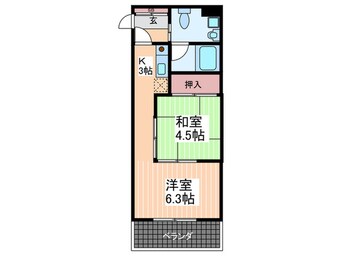 間取図 モア・マリオ平和公園