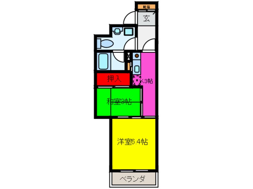 間取図 モア・マリオ平和公園