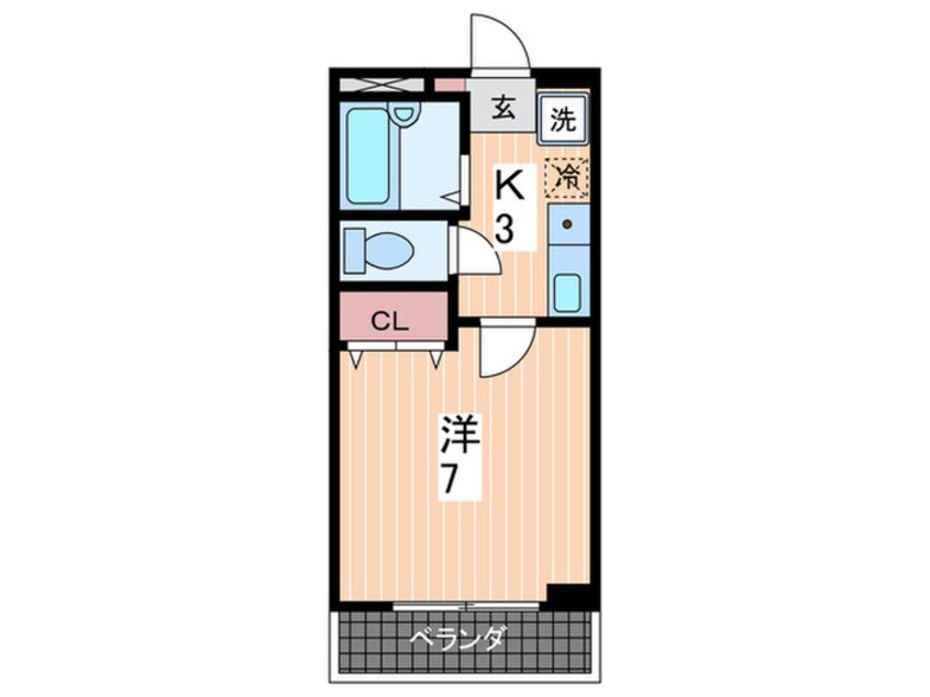 間取図 パドマハイツキドⅡ