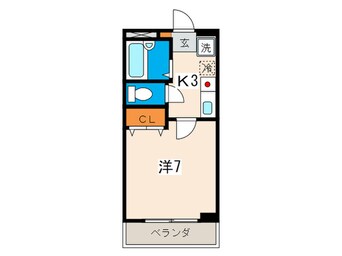 間取図 パドマハイツキドⅡ