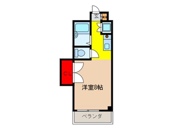 間取図 益井ビル