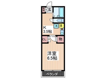 間取図 エスポアール石川