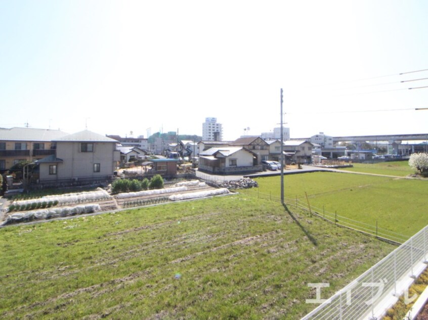 室内からの展望 シャルム肥後Ⅱ