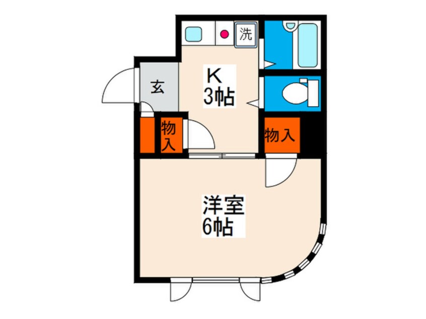 間取図 メイク第２ビル