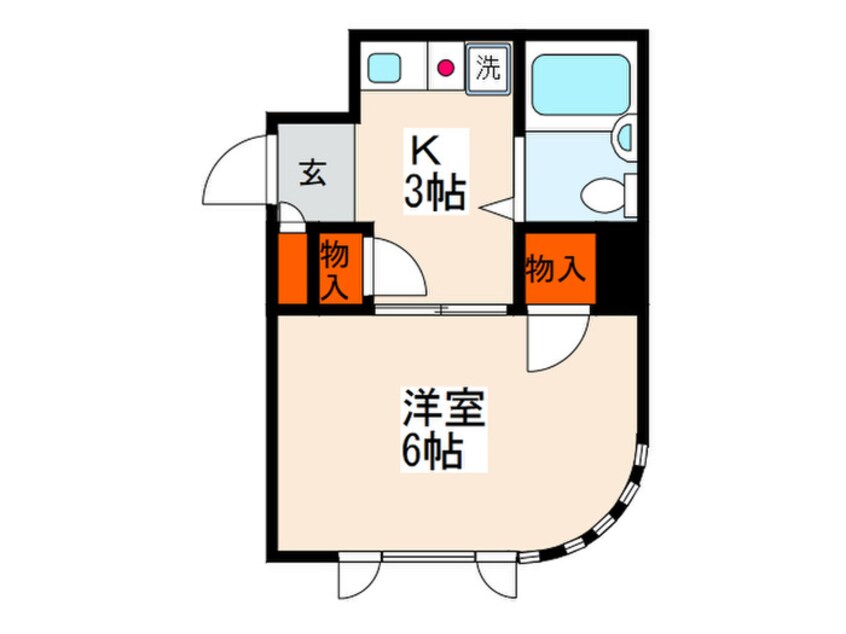 間取図 メイク第２ビル