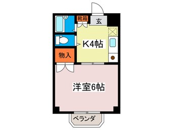 間取図 メイク第２ビル