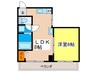 第５田宮ビル 1LDKの間取り