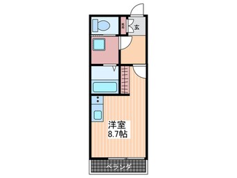 間取図 Biotop広瀬