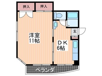 間取図 新洋社ビル