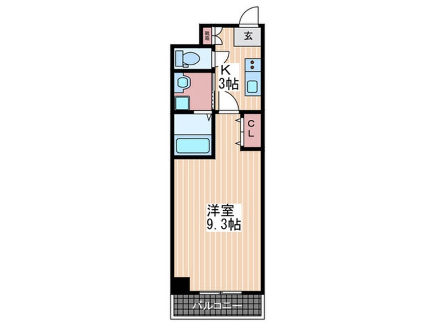 間取図 ＭＯＫＡ－ｅＳＴＡⅡ