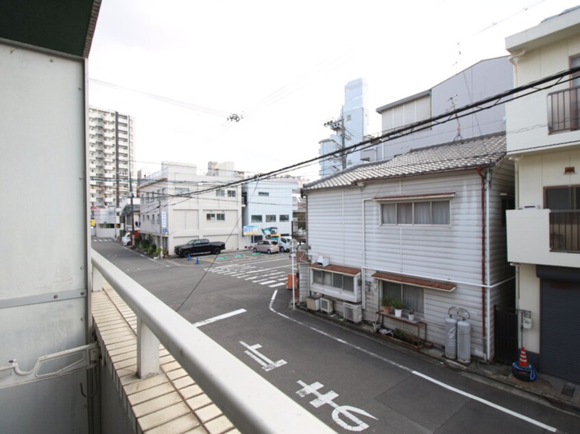 室内からの展望 ハイツ達川