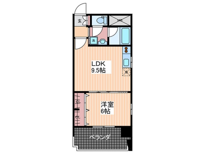 間取り図 Ｌａｆｅｒｉａ東観音