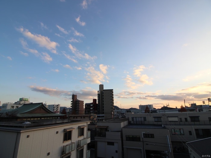 室内からの展望 ＡＢＣマンション