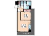 ＰＲＩＵＳ横川 1LDKの間取り
