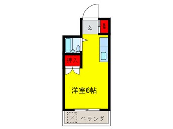 間取図 コーポ堺町