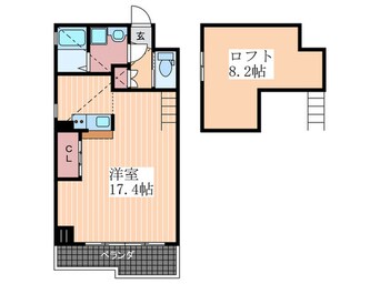 間取図 オフィサー２１