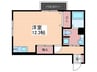シャルマン深江Ａ棟 1Rの間取り