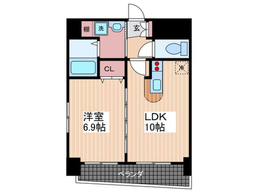間取図 Fantasy翠町