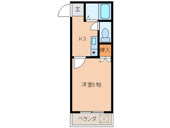 間取図 シャンポール東観音