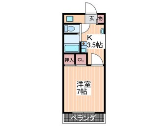 間取図 エトワール21