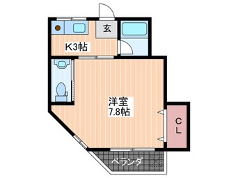 間取図 千田ビル