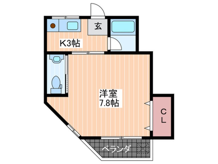 間取図 千田ビル