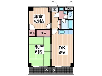間取図 第三好木マンション