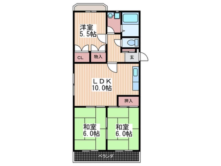 間取図 第三好木マンション
