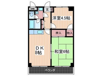 間取図 第三好木マンション