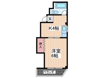 間取図 コーポ山本