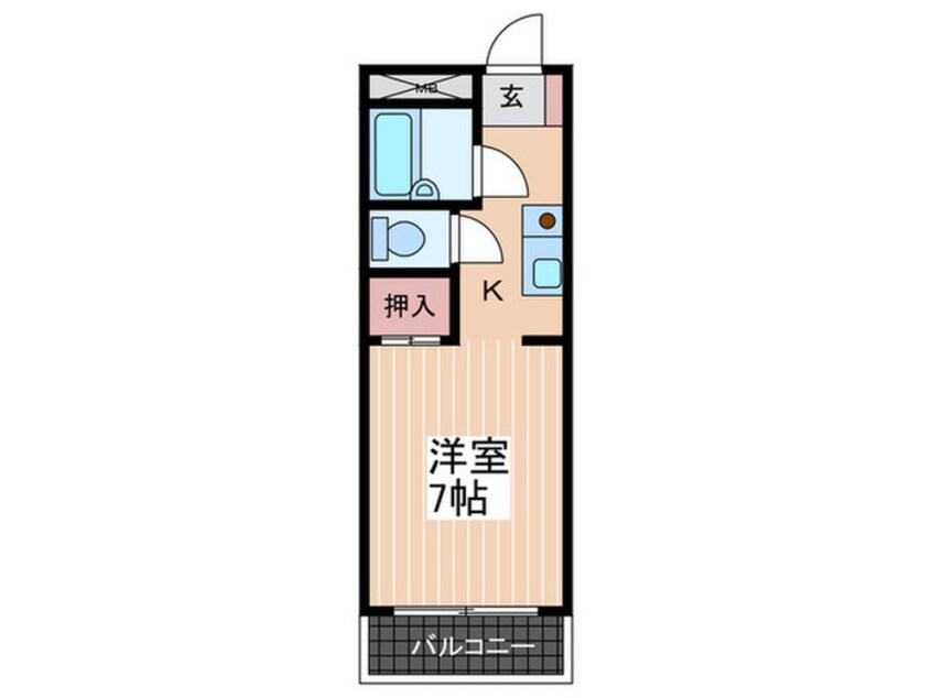 間取図 サンシャイン曙