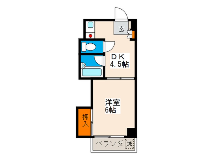 間取図 第三ナカムラビル