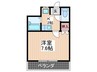 コ－ポリヴィエ－ル３９ 1Kの間取り