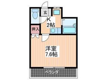 間取図 コ－ポリヴィエ－ル３９