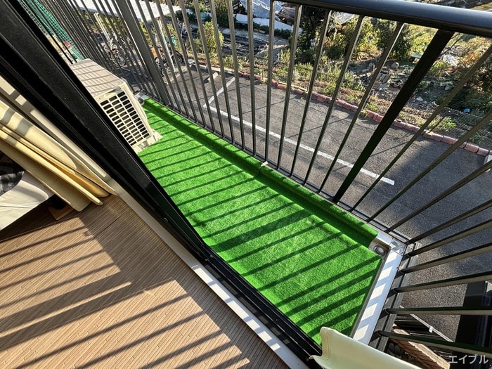 ベランダ・バルコニー カレッジハイツＦ