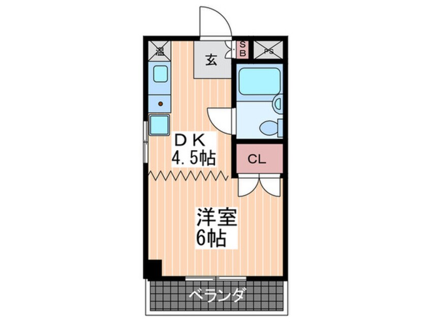 間取図 第３福助マンション