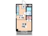 第３福助マンション 1DKの間取り