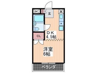 間取図 第３福助マンション