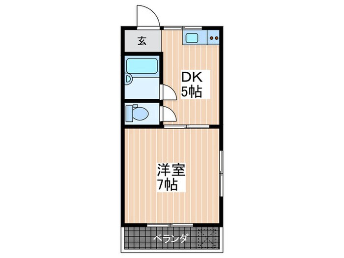 間取り図 泉コーポ