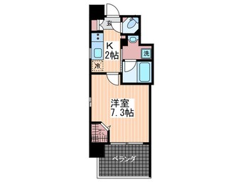 間取図 ルービンス宇品御幸