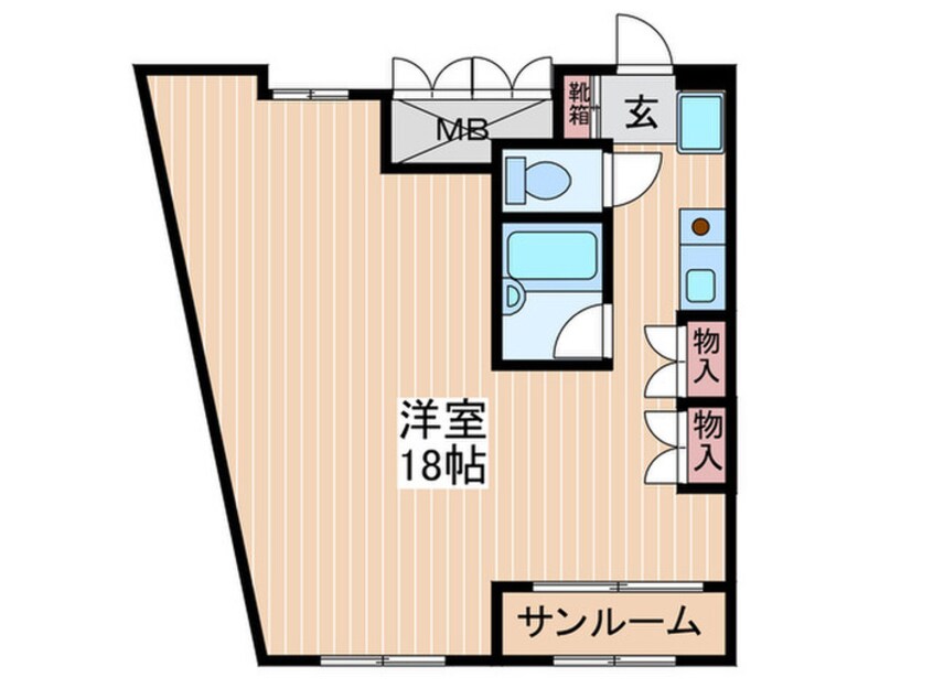 間取図 ファインハイム