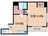 第２２やたがいビル 1DKの間取り